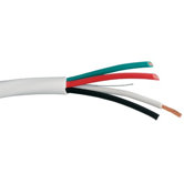White KO 14 AWG with 4 Conductors