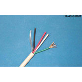 Commercial Plenum Speaker Cable 18 AWG and 4 Conductors