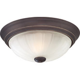 Melon 2 Light Flush Mount