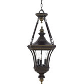 31" Devon Outdoor  Hanging Lantern in Imperial Bronze