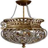 La Crysta Semi Flush Mount