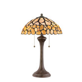 Tiffany Two Light Table Lamp