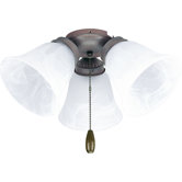 AirPro Three Light Ceiling Fan Light Kit