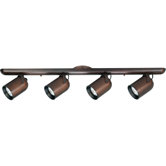 50W Par 20 Directional Track Light Kit in Urban Bronze