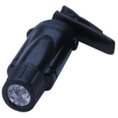 CLipMat w/White LED Flashlight (Black)