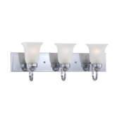 Parker Three Light Bath Lamp in Chrome