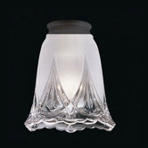 Clear and White Frosted Glass Shade