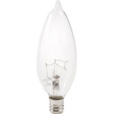 Decor B10 40 Watt 120 V Incandescent Bulb in Clear (Set of 2)