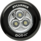 DOTS LED Tap Light Bulb in Black