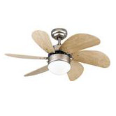 30" Turbo Swirl 6 Blade Ceiling Fan