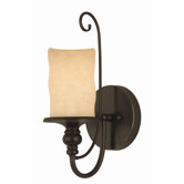 Hearthstone  Wall Sconce in Burnished Bronze Patina