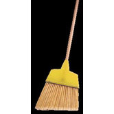 Large Angle Broom With 7 1/2" - 5 3/4" Flagged Plastic Fill