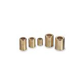 .687" ID 1" Long Brass Hose Ferrule (6 Each Per Pack)