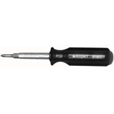 Four-Way Screwdrivers - four-way flip screwdriver in display