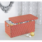 Red Christmas Storage Box