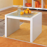 Dawn Coffee Table with Glass Top