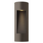 Luna Outdoor Wall Lantern in Bronze