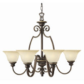 Cello 6 Light Chandelier