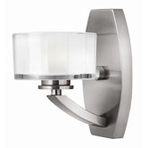 Meridian 8" Wall Sconce in Brushed Nickel