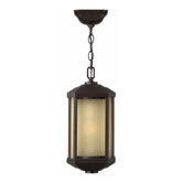 Castelle Hanging Lantern in Bronze