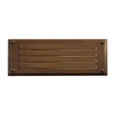 Landscape Deck and Step Light in Matte Bronze