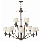 Dunhill 12 Light Chandelier