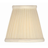 Large Off White Lamp Shade