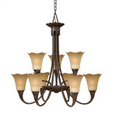 Jardino 9 Light Chandelier