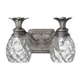 Plantation Vanity Light in Polished Antique Nickel