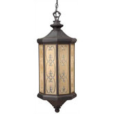 Chateau Outdoor Hanging Lantern in Museum Bronze