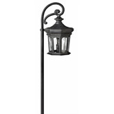 Raley Path Light in Museum Black