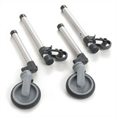 Swivel Wheels with 13" Sure Glide Brakes