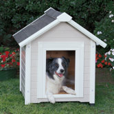 ProConcepts Country Club Estate Dog House in Cream / White