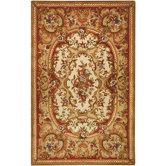 Classic Ivory/Red Rug
