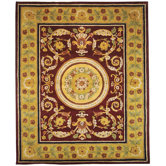 Classic Burgundy/Gold Rug