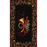 Chelsea Black Novelty Rug