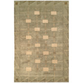 Tibetan Symmetry Sage/Oyster Rug