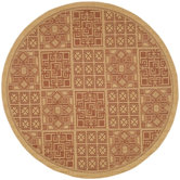 Courtyard Dark Brick Rug