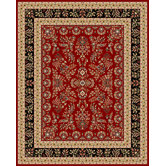 Lyndhurst Red/Black Rug
