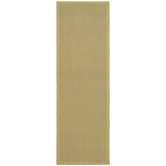 Natural Fiber Maize/Wheat Rug