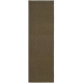 Natural Fiber Brown/Brown Rug