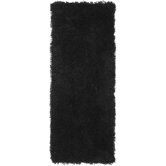 Shag Black Rug