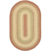 Braided Rust/Multi Rug