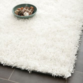 Paris Shag Off White Rug