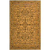 Chelsea Yellow Iron Gate Rug