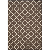 Dhurries Brown/Ivory Rug