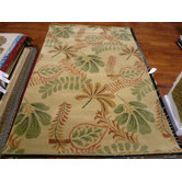 Jardin Beige/Multi Leaves Rug