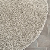 Shag Silver Rug