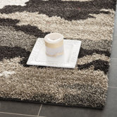 Florida Shag Beige/Grey Rug