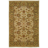 Old World Ivory/Green Rug